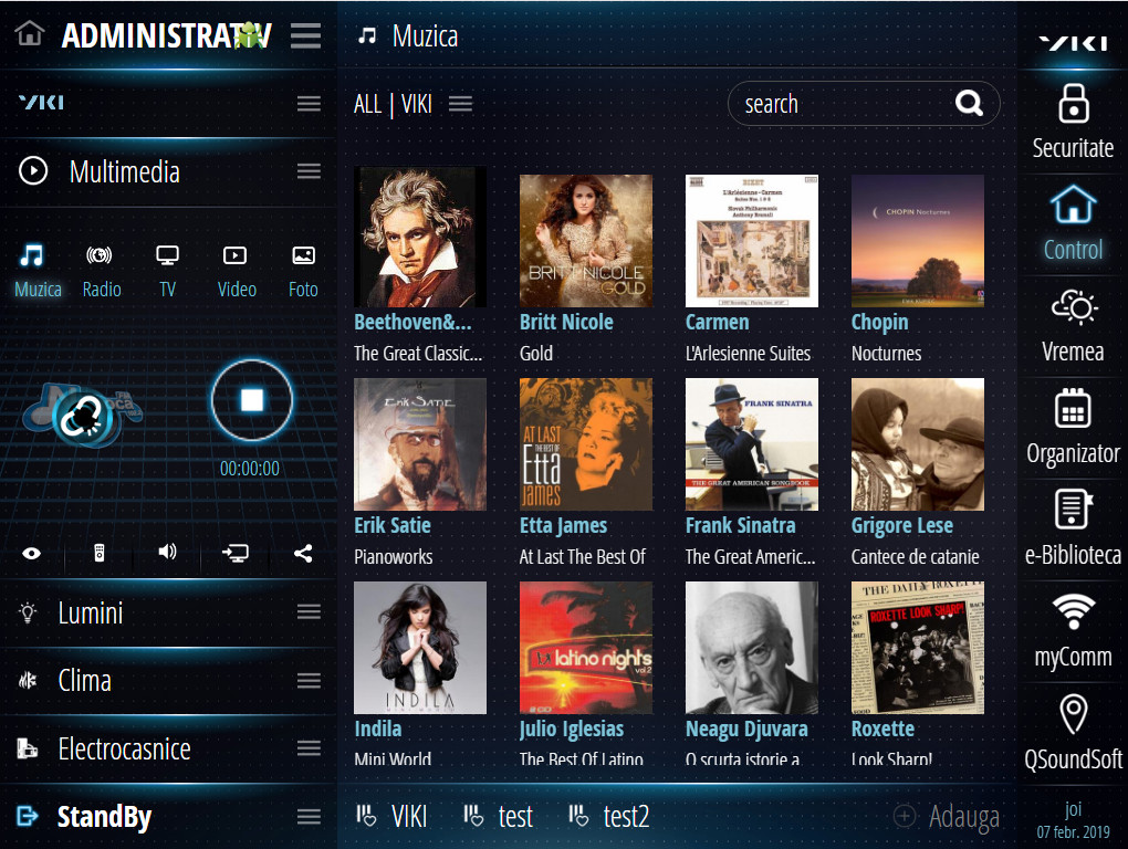 viki muzica ipad landscape